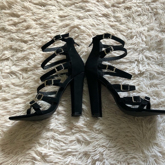 Shoe Republic LA Chunky Heels Size 6.5 - Picture 5 of 9